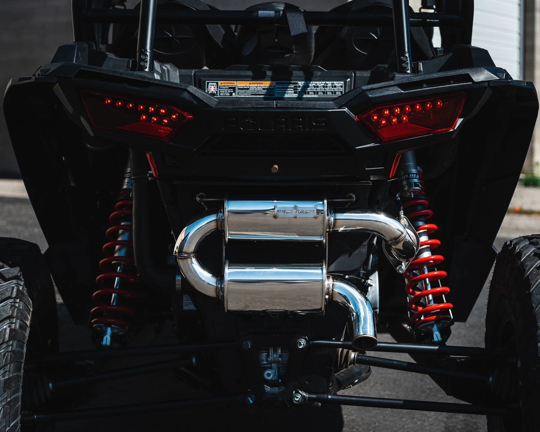 Force Turbos Polaris RZR Trail Exhaust - Image 13