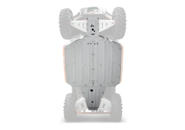 Rival Powersports Rival Polaris Ranger 1000 / 1000 XP / EPS Alloy Central Skid Plate