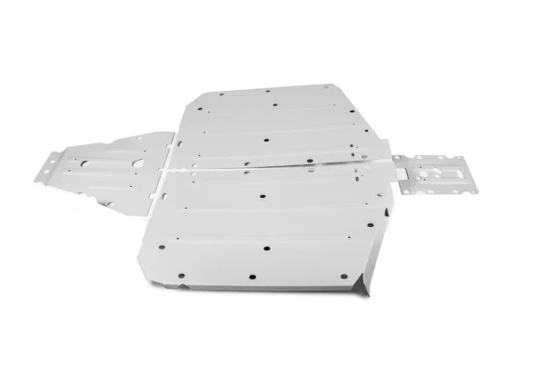 Rival Powersports Rival Polaris Ranger 1000 / 1000 XP / EPS Alloy Central Skid Plate - Image 2