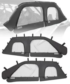 Kemimoto RZR Pro XP4 / Turbo R4 Upgraded Soft Upper Doors Set, Door Cab Enclosure