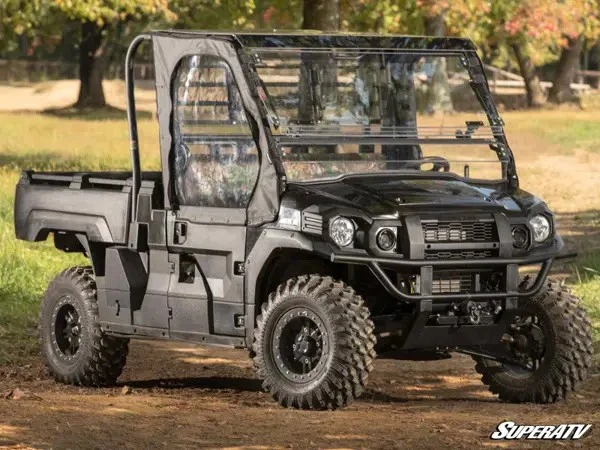 SuperATV Kawasaki Mule Pro FX Primal Soft Cab Enclosure Upper Doors - Image 2