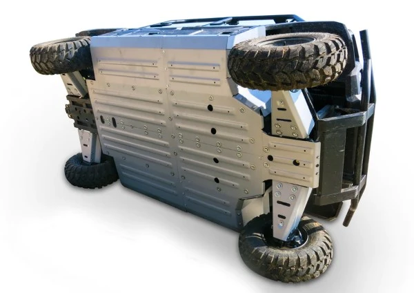 Rival Powersports Rival Kawasaki Mule PRO DX / DXT / FX / FXT Alloy Central Skid Plate