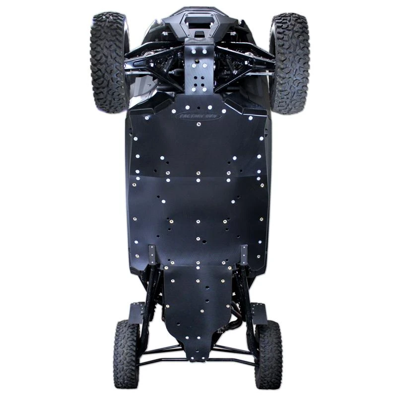 Factory UTV Polaris RZR Pro R 4 UHMW Skid Plate - Image 2