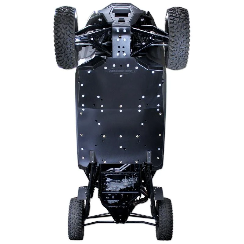 Factory UTV Polaris RZR Pro R 4 UHMW Skid Plate - Image 13