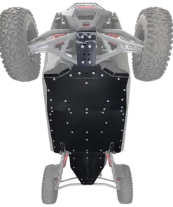 Factory UTV Polaris RZR Turbo R 4 UHMW Skid Plate