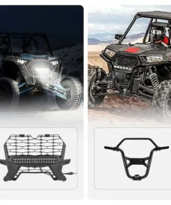 Kemimoto Polaris RZR 1000 XP/XP4 Front Grill Light & Front Bumper