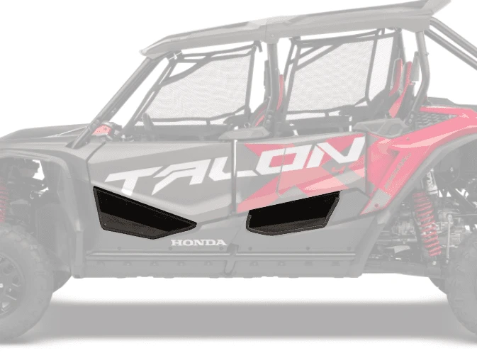 Spike Power Sports Spike Honda Talon-4 Tinted Lower Door Inserts