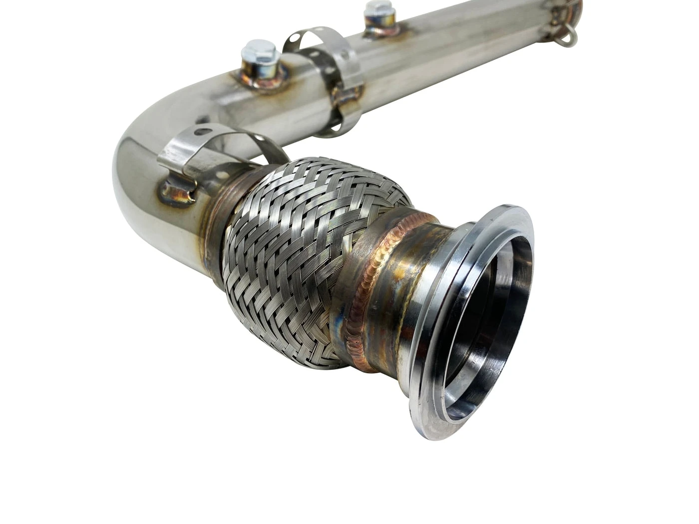 RPM Powersports Can-Am X3 Turbo R & RR Big Mouth Cat Delete Bypass Mid Race Pipe - Image 14