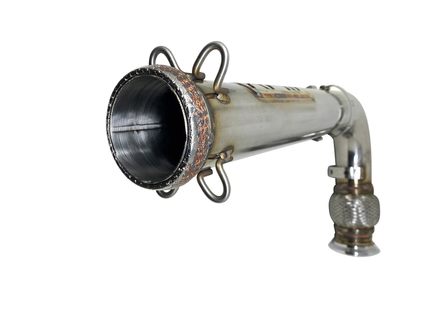 RPM Powersports Can-Am X3 Turbo R & RR Big Mouth Cat Delete Bypass Mid Race Pipe - Image 8