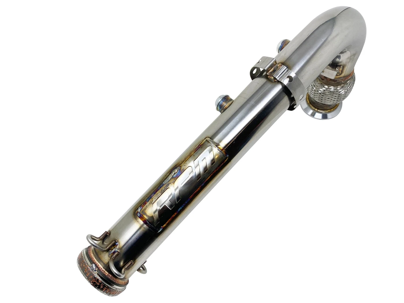 RPM Powersports Can-Am X3 Turbo R & RR Big Mouth Cat Delete Bypass Mid Race Pipe - Image 7