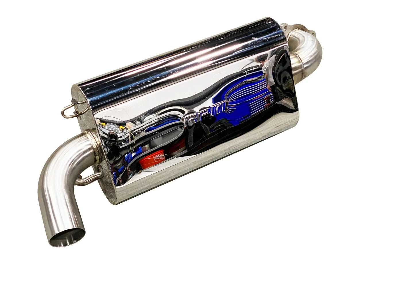 RPM Powersports Polaris RZR Pro XP Slip On Catless Sport Muffler - Image 5