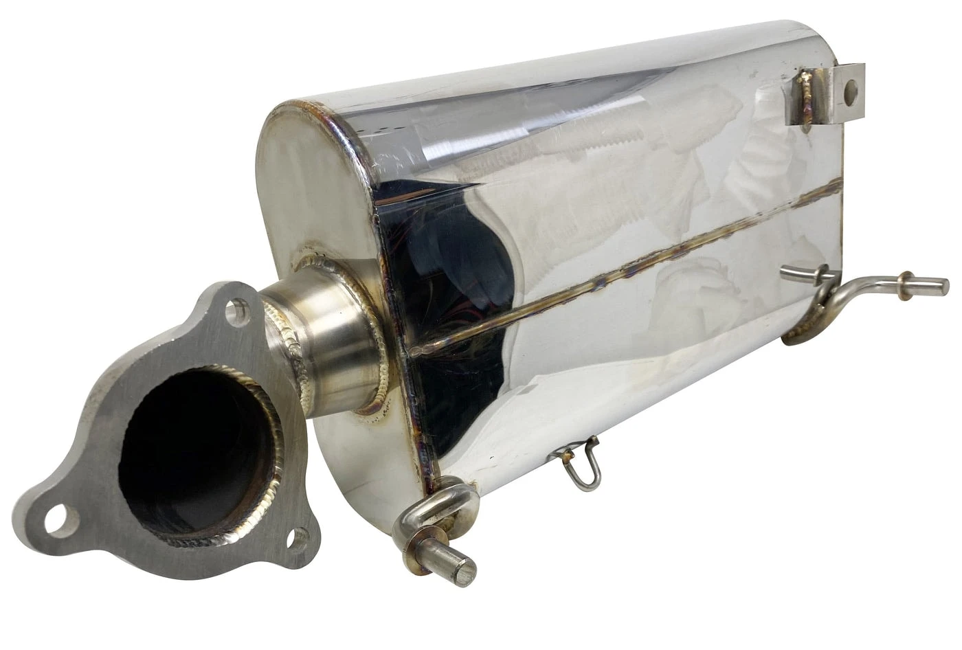 RPM Powersports Polaris RZR Pro XP Slip On Catless Sport Muffler - Image 4