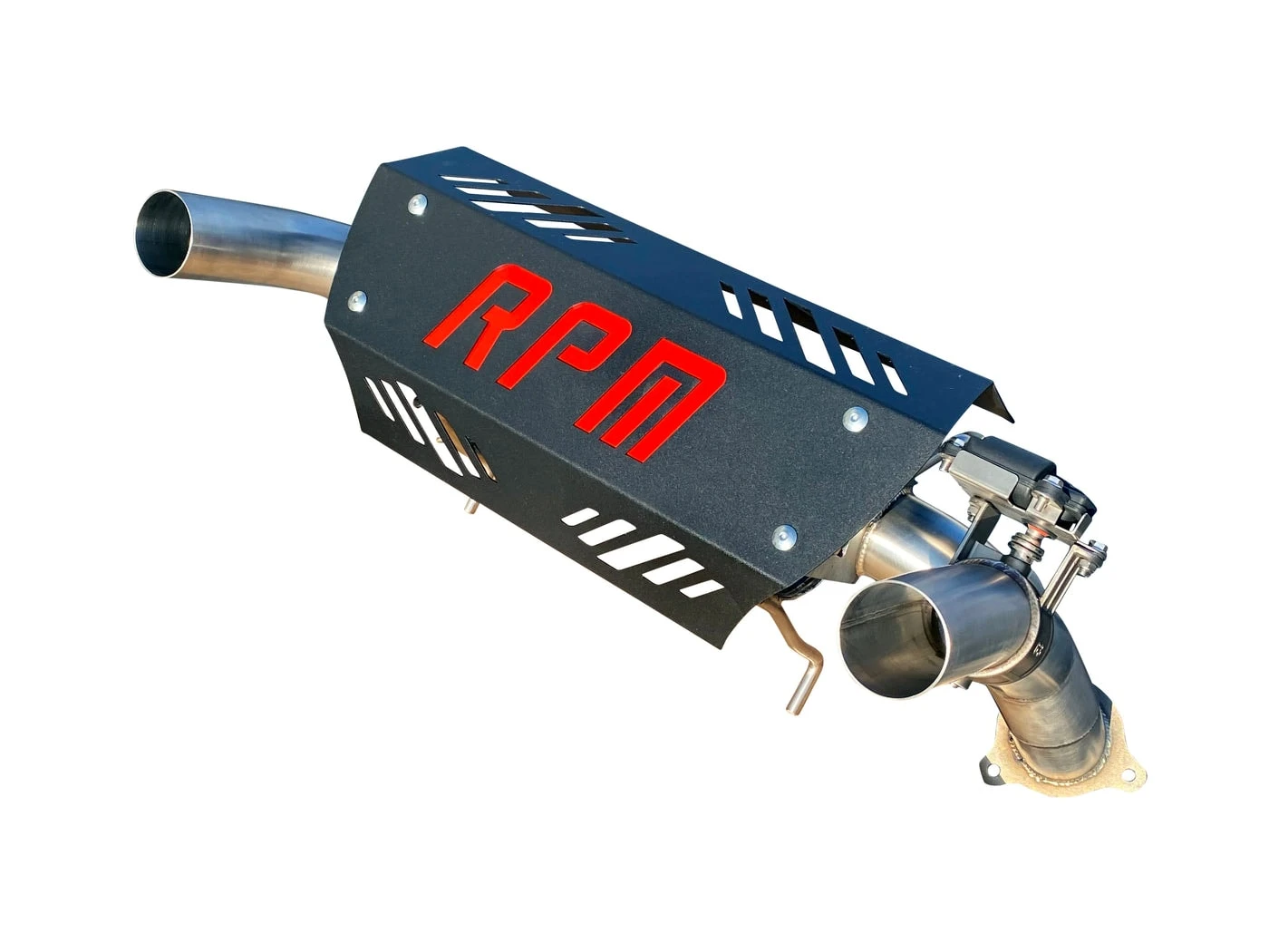 RPM Powersports RZR XPT/Turbo S Dual Tip E-Valve Captains Choice Exhaust - Image 10
