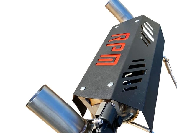 RPM Powersports RZR XPT/Turbo S Dual Tip E-Valve Captains Choice Exhaust - Image 5