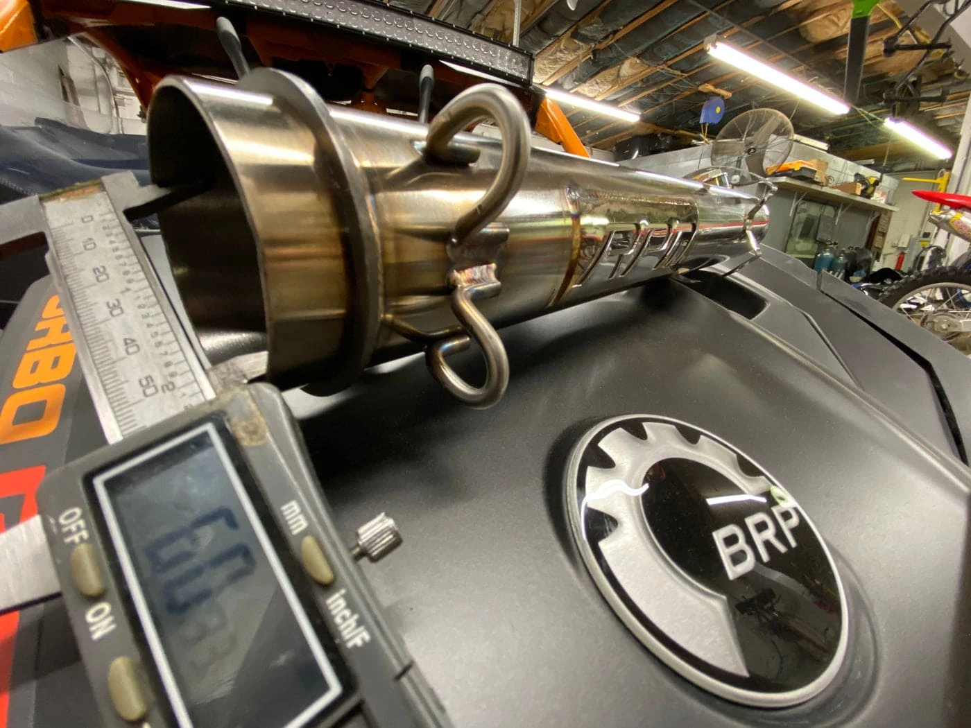 RPM Powersports Can-Am X3 Turbo R & RR Big Mouth Cat Delete Bypass Mid Race Pipe - Image 11