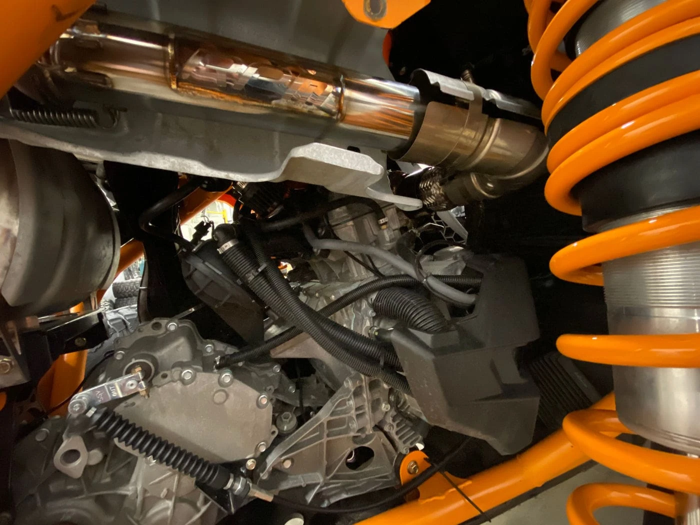 RPM Powersports Can-Am X3 Turbo R & RR Big Mouth Cat Delete Bypass Mid Race Pipe - Image 13