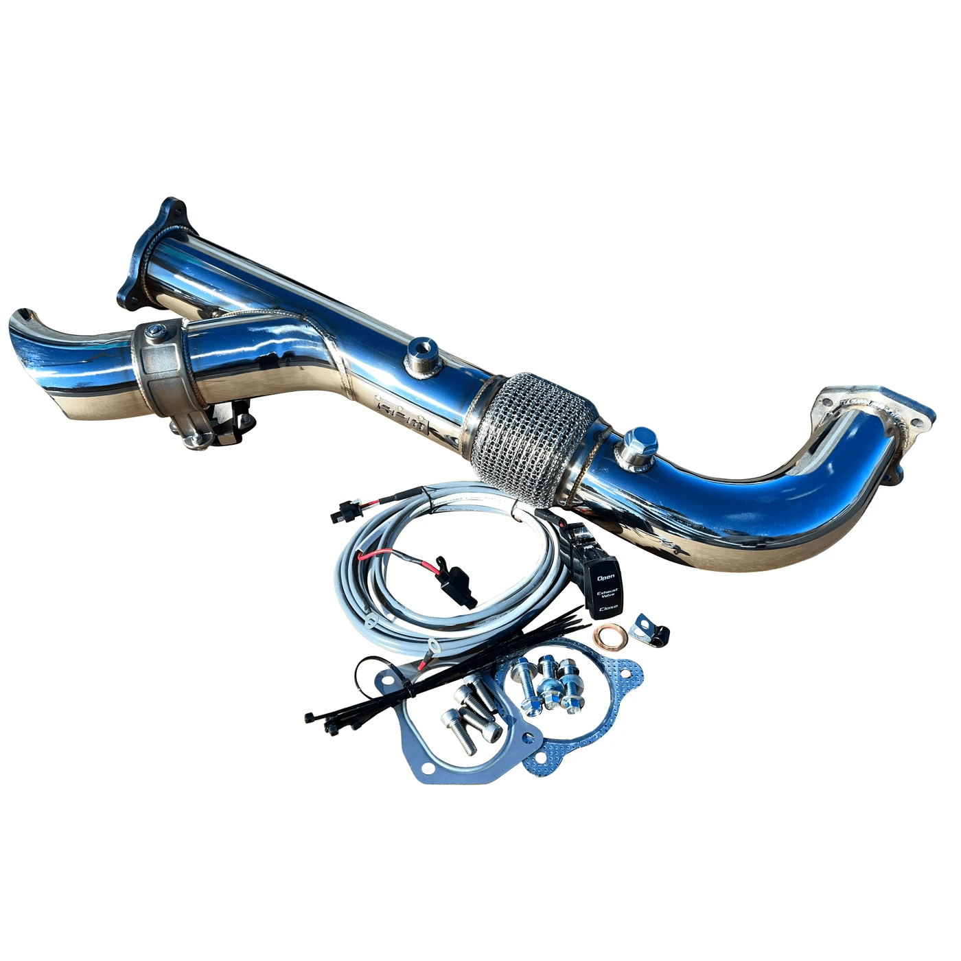 RPM Powersports Polaris RZR XPT/Turbo R/Pro XP 3" Electric Side Dump E-Valve Exhaust