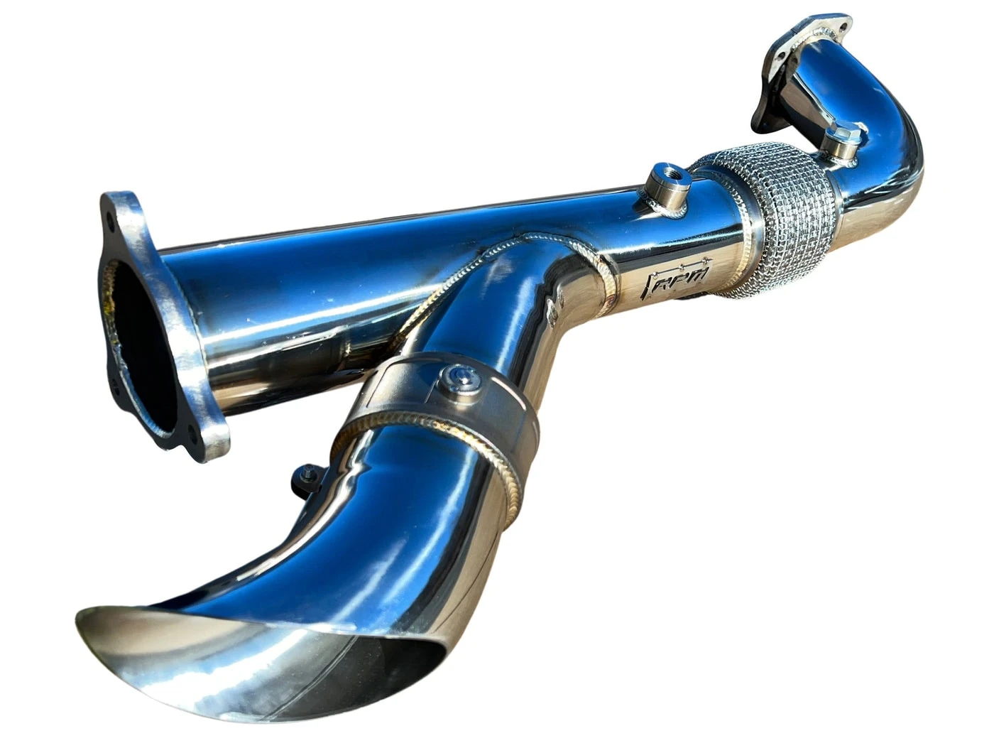 RPM Powersports Polaris RZR XPT/Turbo R/Pro XP 3" Electric Side Dump E-Valve Exhaust - Image 7