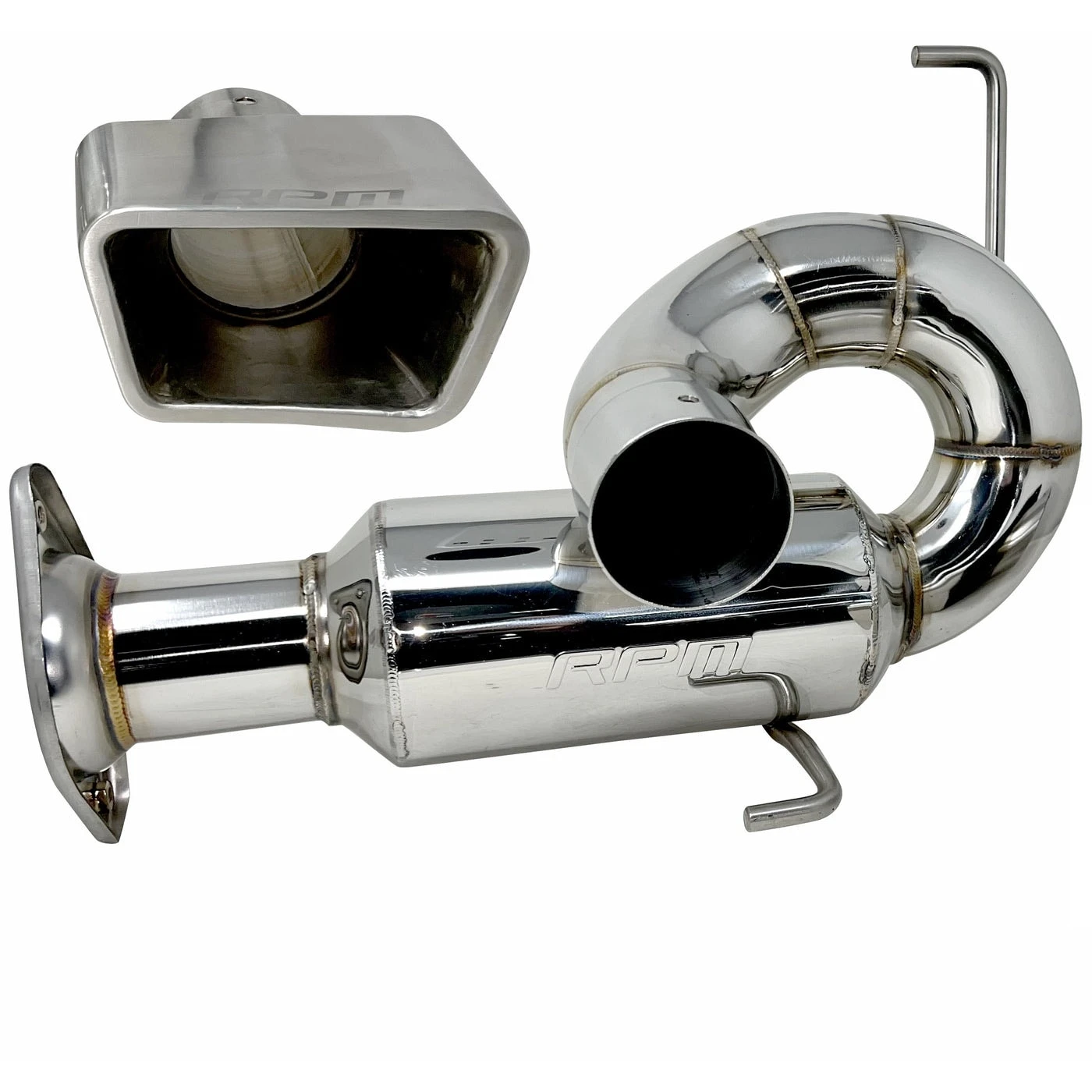 RPM Powersports Polaris RZR Pro R 3" Sport Muffler W/ 3" Tip