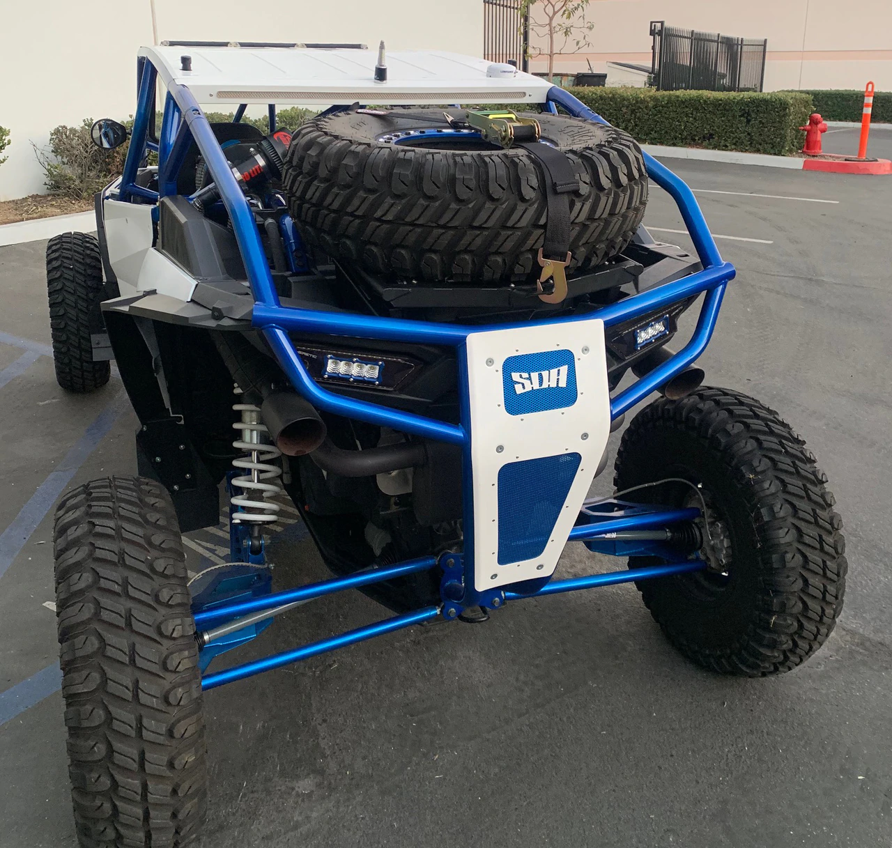 SDR Polaris RZR Rear Adventure Rack - Image 3