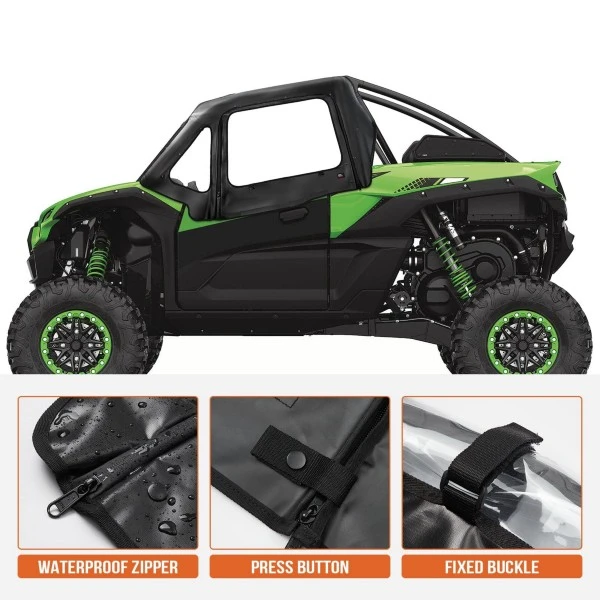 Kemimoto Kawasaki Teryx 1000 2020-2023 Soft Upper Door Set Fit - Image 5
