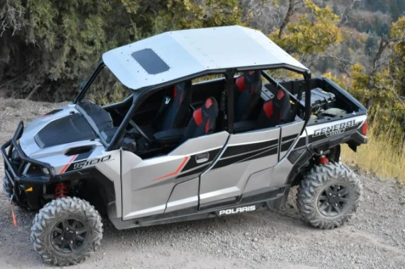 Moto Armor Aluminum Roof With Sunroof For Polaris General 4