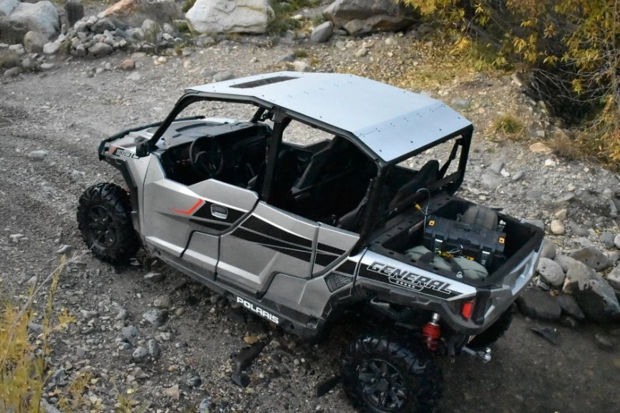 Moto Armor Aluminum Roof With Sunroof For Polaris General 4 - Image 3