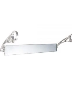 Axia Alloys 17" Wide Panoramic Rearview Mirror - 6" Long Arms