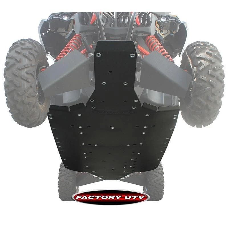 Factory UTV Maverick Max Xds Turbo Half Inch Inch UHMW Skid Plate