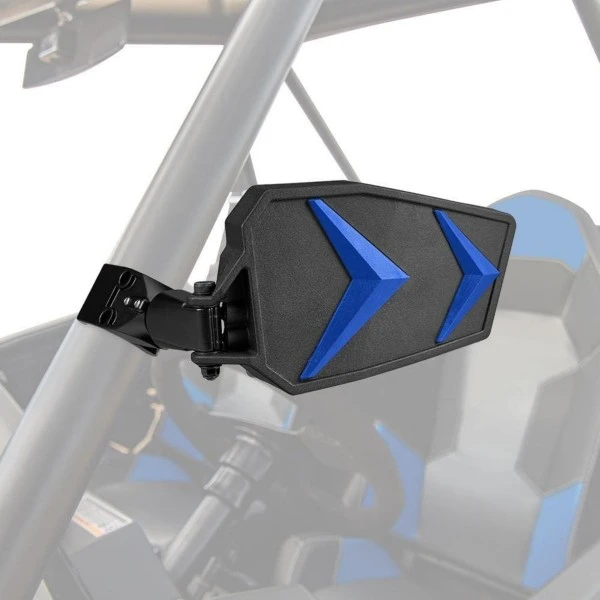 Kemimoto Kawasaki 3000/600 Series Mule Color Side Rear View Mirror For 1.75" UTV Roll Bar