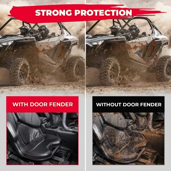 Kemimoto Polaris RZR Pro XP / Pro R / Turbo R 2020-2023 Lower Door Panels Insert Kit - Image 2