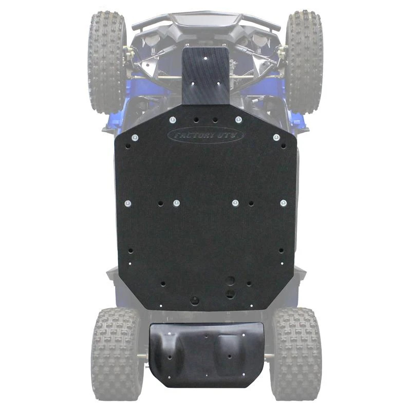 Factory UTV Polaris RZR 170 UHMW Skid Plate - Image 2