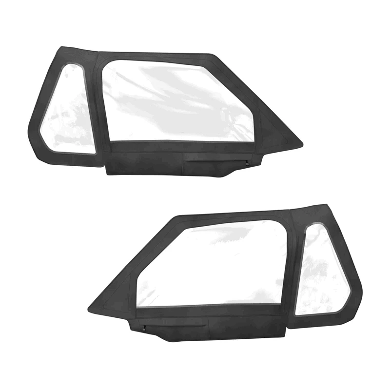Polaris RZR 2-Seat Canvas Upper Doors - Image 2