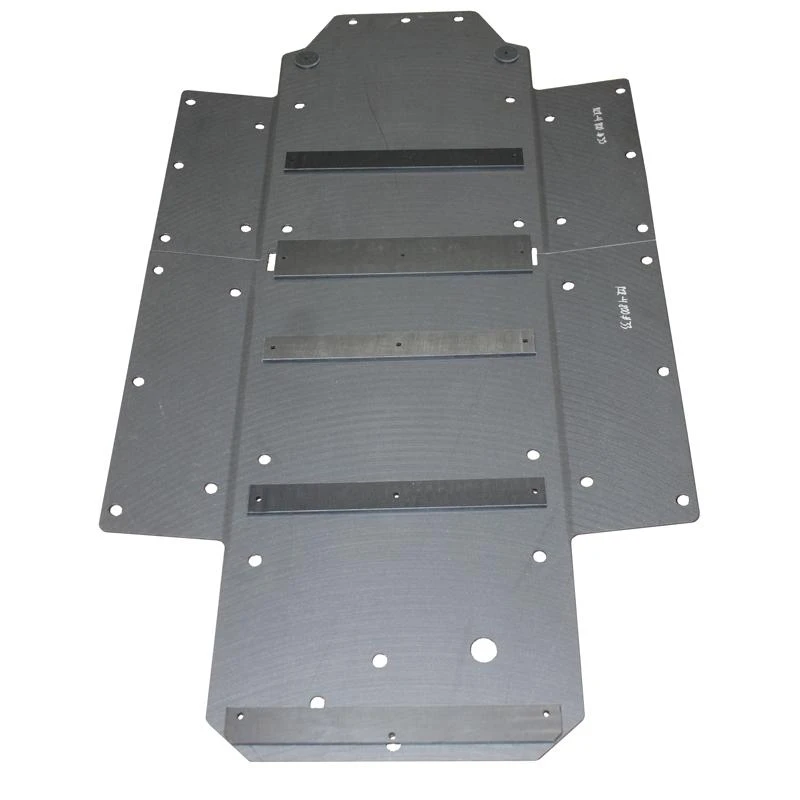 Factory UTV Polaris RZR 4 800 UHMW Skid Plate - Image 3