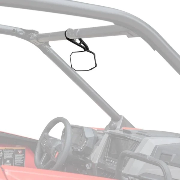 Kemimoto Polaris RZR Rear View Center Mirror - Image 2