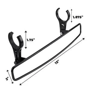 Kemimoto Universal Rear View Mirror For 1.75" Or 2" Roll Bar - Image 9