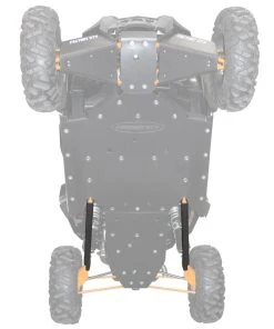 Factory UTV Polaris RZR XP 1000 UHMW Trailing Arm Guards
