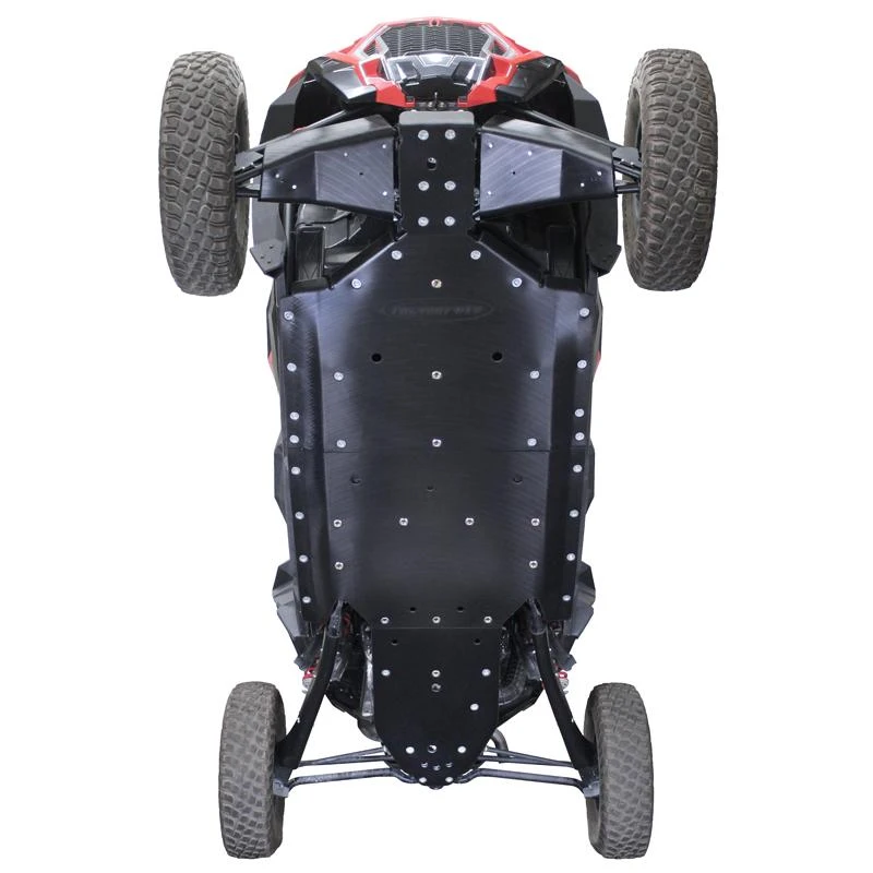 Factory UTV Polaris RZR XP 4 Turbo S UHMW Skid Plate - Image 2