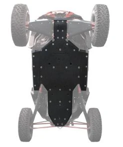 Factory UTV Polaris RZR XP Turbo S UHMW Skid Plate