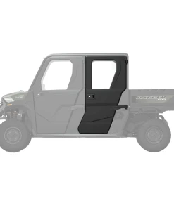 Polaris Ranger 570 Manual Crank Window Doors - Rear - Poly