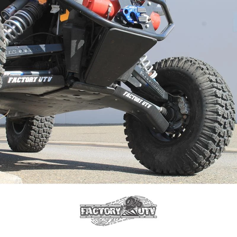 Factory UTV RZR XP Turbo Long Travel UHMW A-arm Guards - Image 2