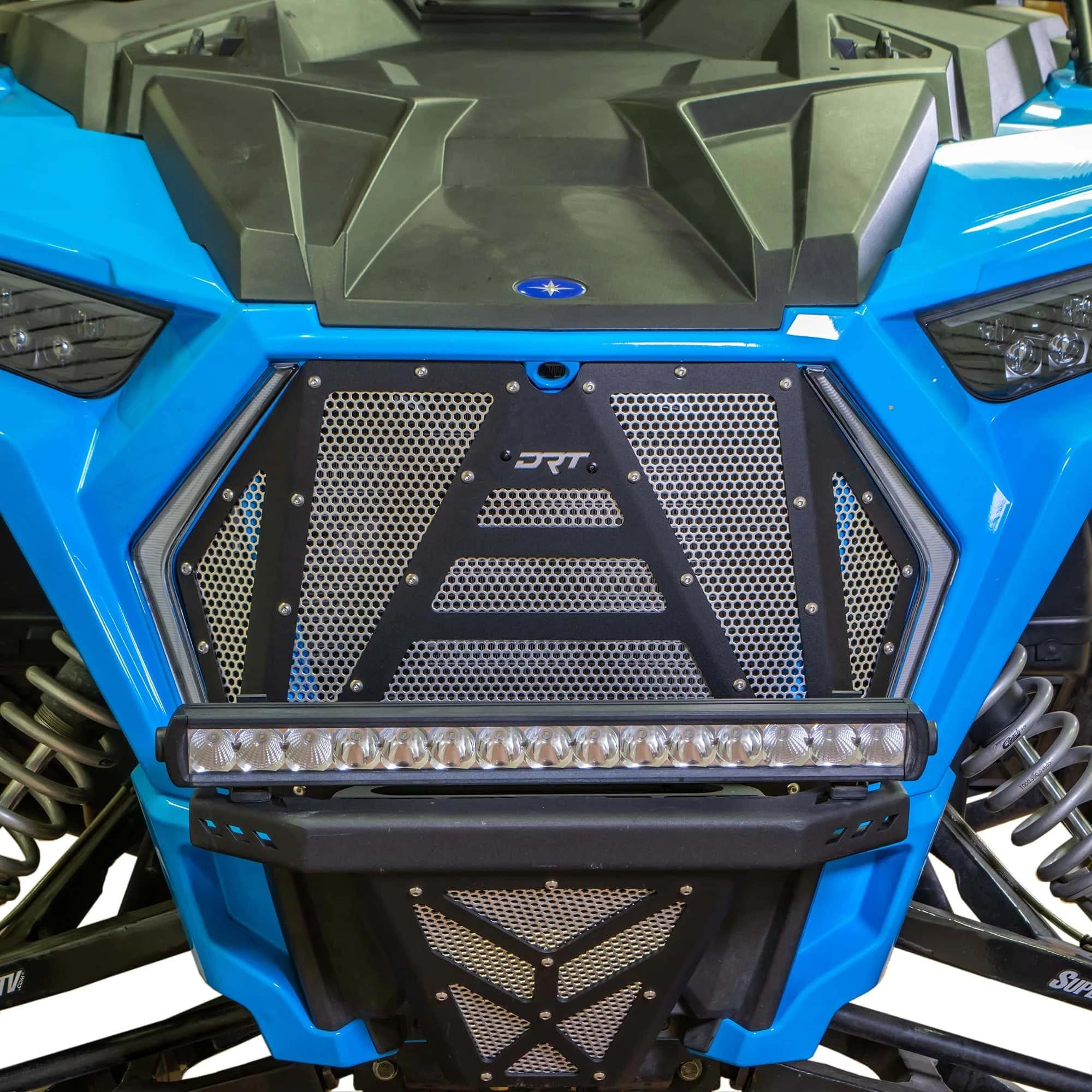DRT Motorsports DRT RZR XP 1000 2019+ Turbo/ 2018+ Turbo S Aluminum Grill - Image 3