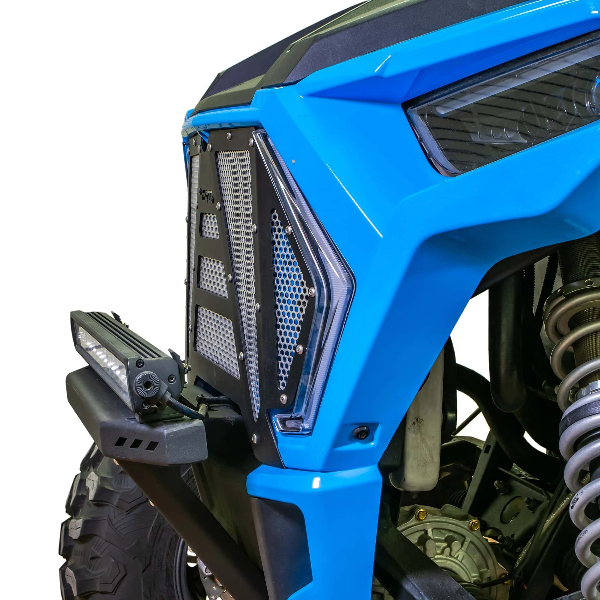 DRT Motorsports DRT RZR XP 1000 2019+ Turbo/ 2018+ Turbo S Aluminum Grill - Image 4