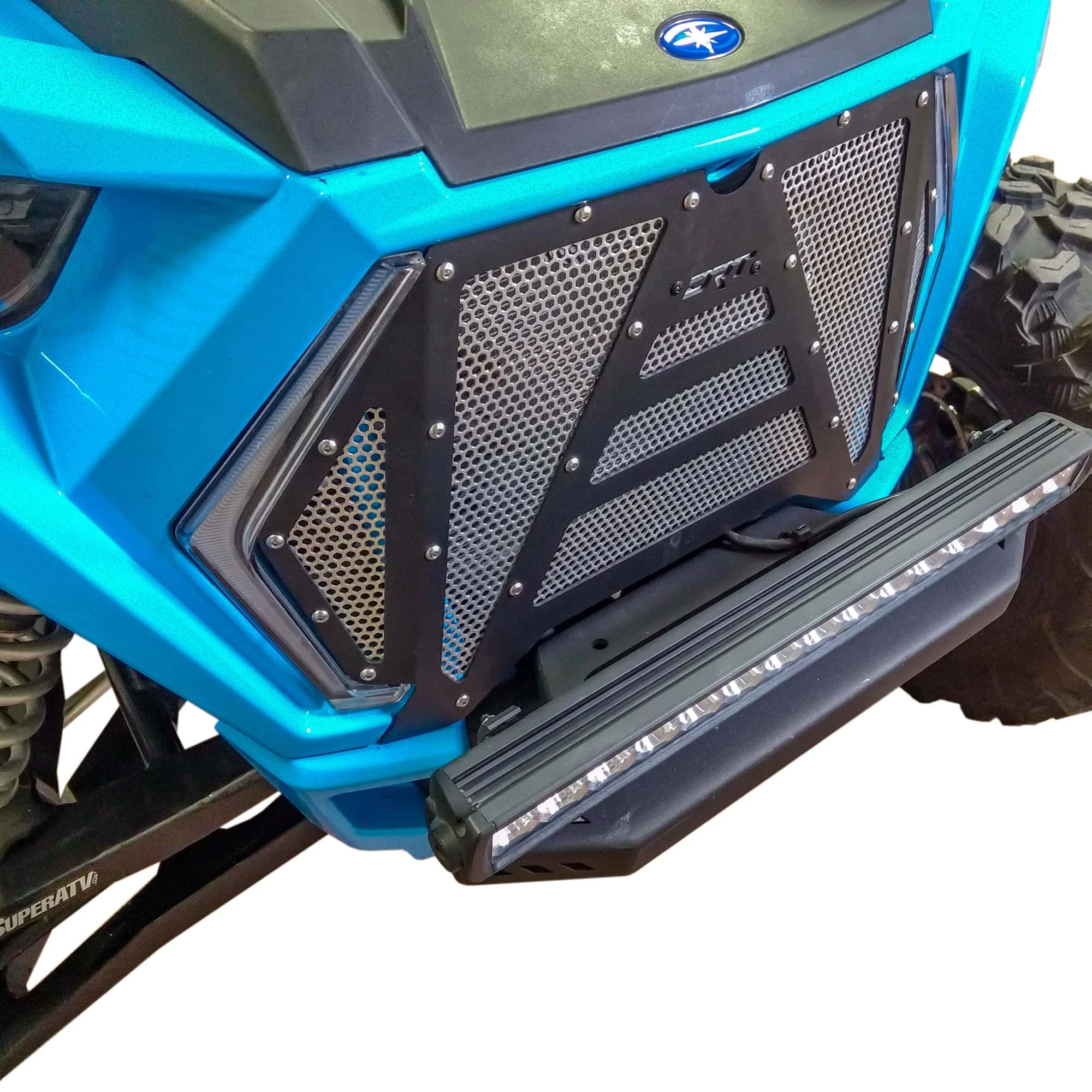 DRT Motorsports DRT RZR XP 1000 2019+ Turbo/ 2018+ Turbo S Aluminum Grill - Image 2