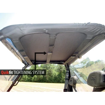 Moose Utility Division Moose Utility Full Size Ranger Soft Top With Integrated Rear Panel - Image 3