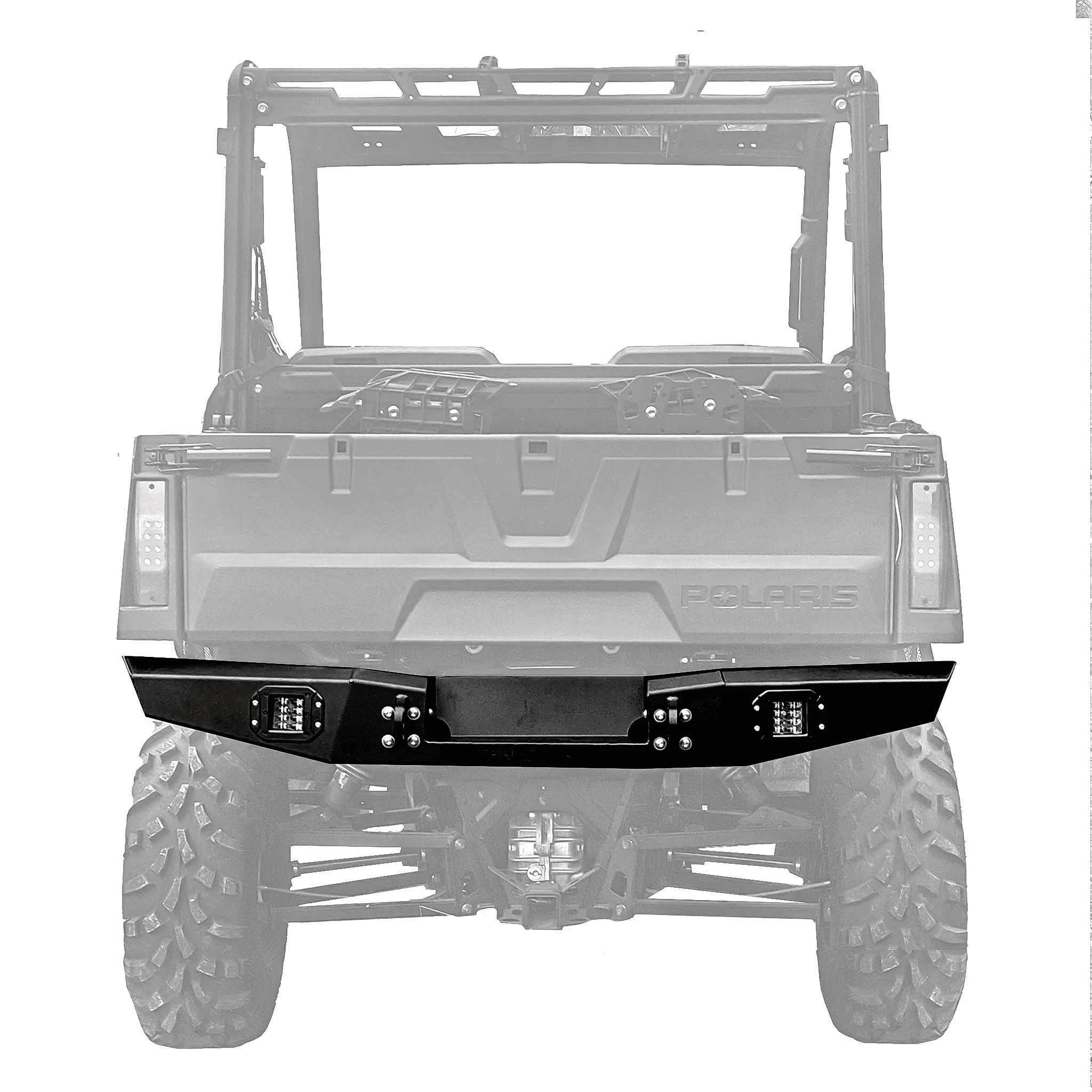 Thumper Fab Polaris Ranger 500 And 570 Mid-Size Rear Winch Bumper