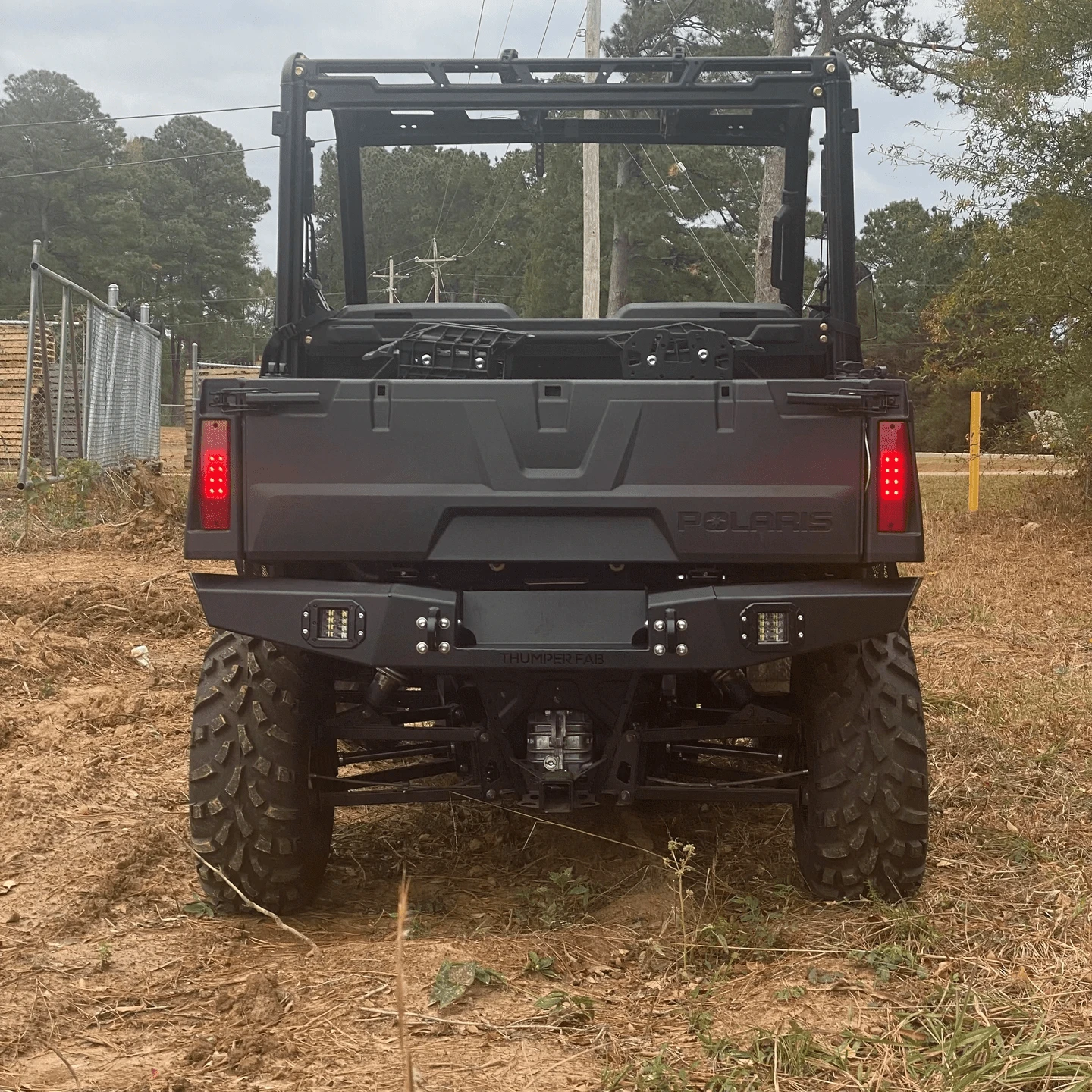 Thumper Fab Polaris Ranger 500 And 570 Mid-Size Rear Winch Bumper - Image 3