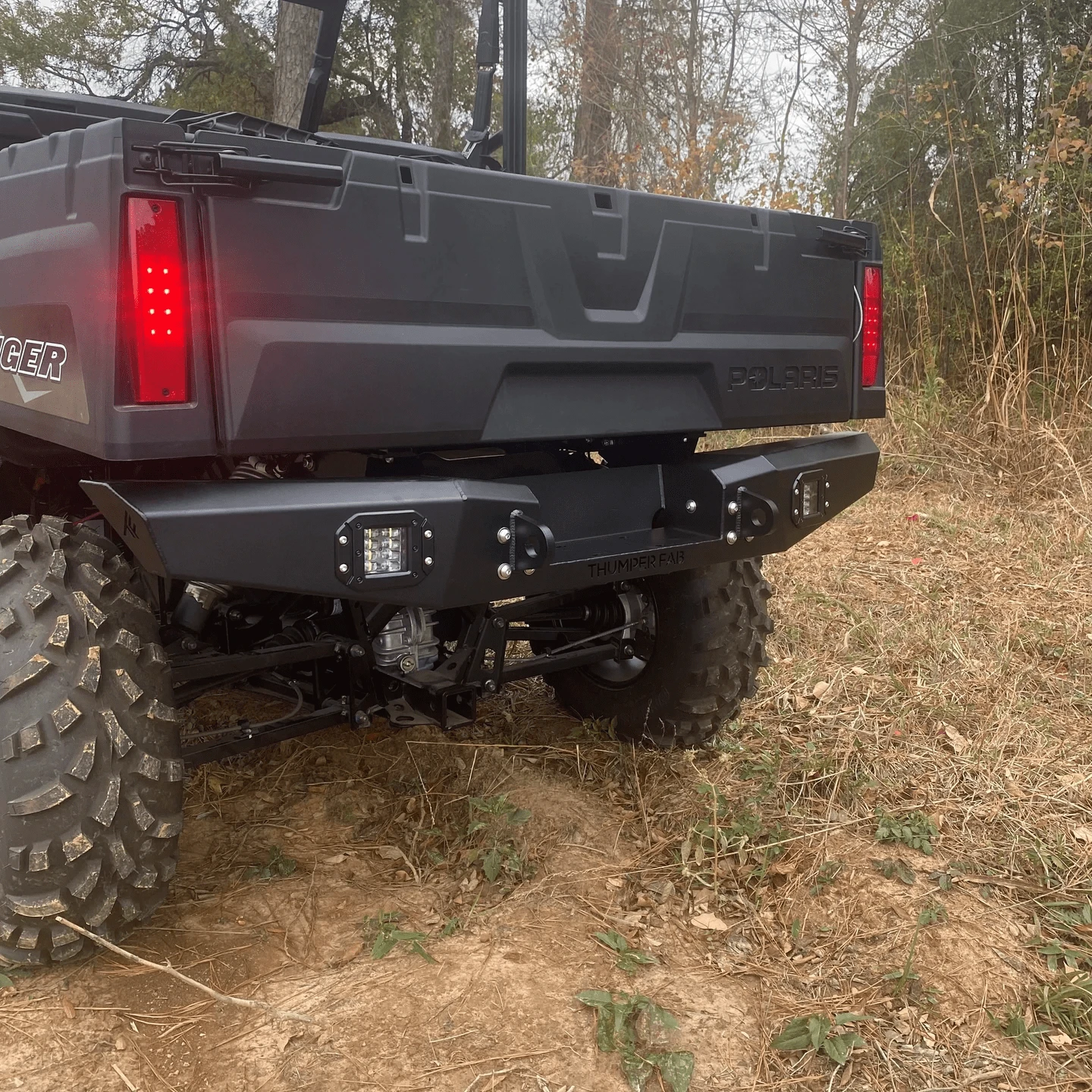 Thumper Fab Polaris Ranger 500 And 570 Mid-Size Rear Winch Bumper - Image 4