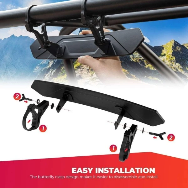 Kemimoto Universal Rear View Mirror - Image 6