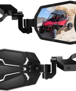Kemimoto Universal UTV 1.6"-2" Rear View Side Mirror